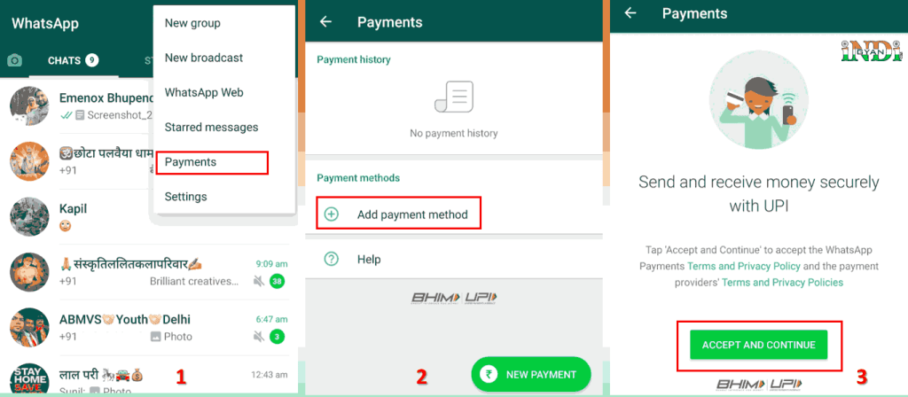 How to use WhatsApp Pay