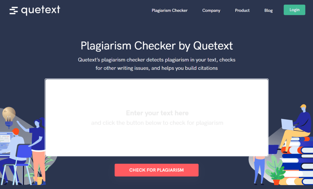 Plagiarism Checker by Quetext