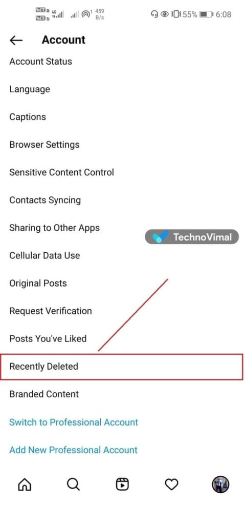 Recover Deleted Instagram Posts