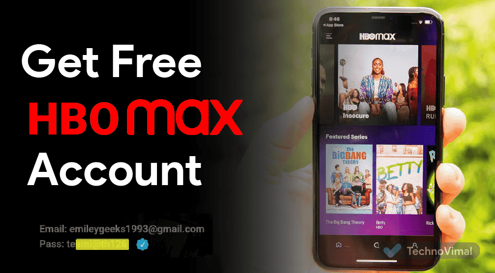 Free HBO Max Account and Password