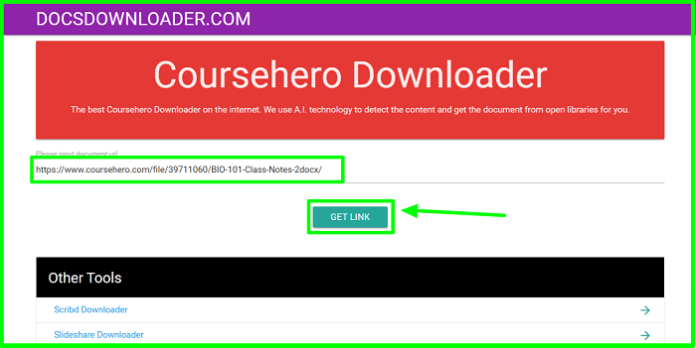 Course Hero Downloader