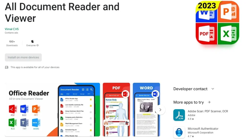 Google PDF Viewer