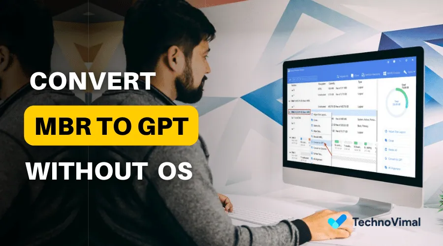 How to Convert MBR to GPT without Reinstalling OS