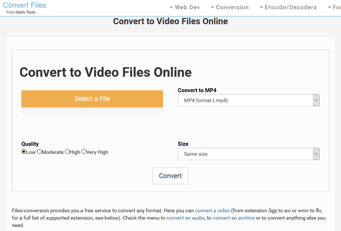 Online Video Converter