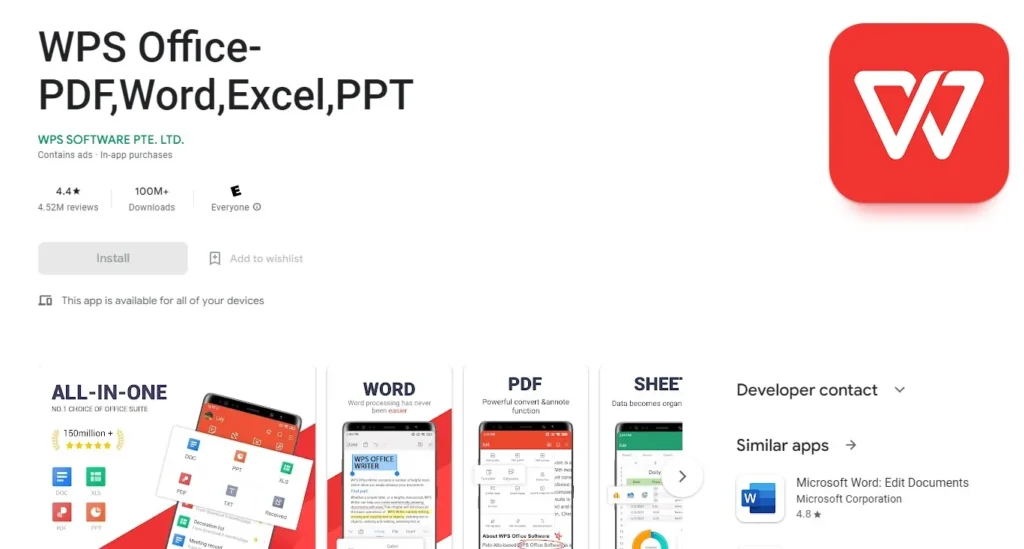 WPS Office + PDF