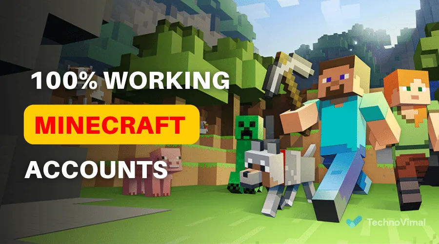 Minecraft Accounts and Password