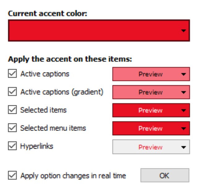 Accent Applicator 