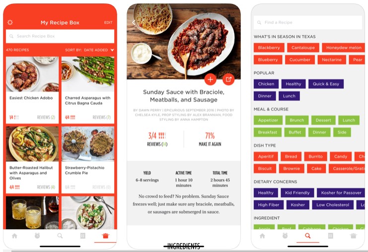 Best cooking apps for iphone and android