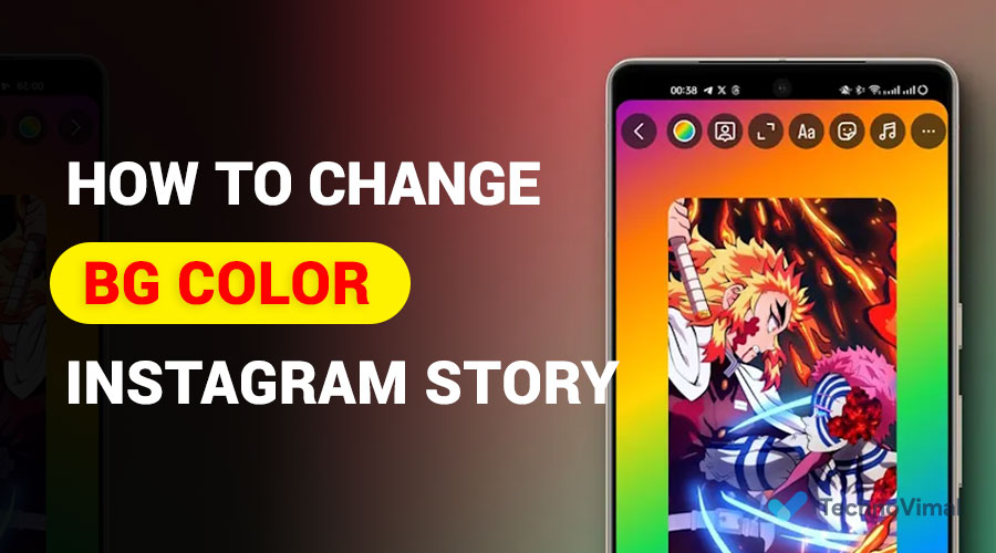 How to Change Background Color on Instagram Story 