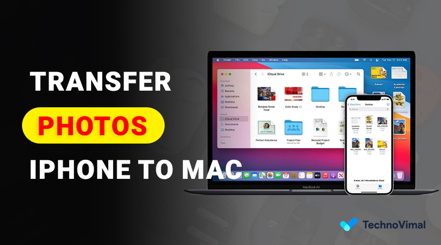 How to Transfer Photos from an iPhone to a Mac
