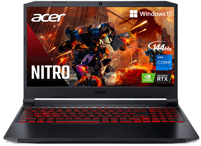 image of Acer Nitro laptop